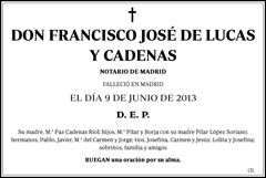 Francisco José de Lucas